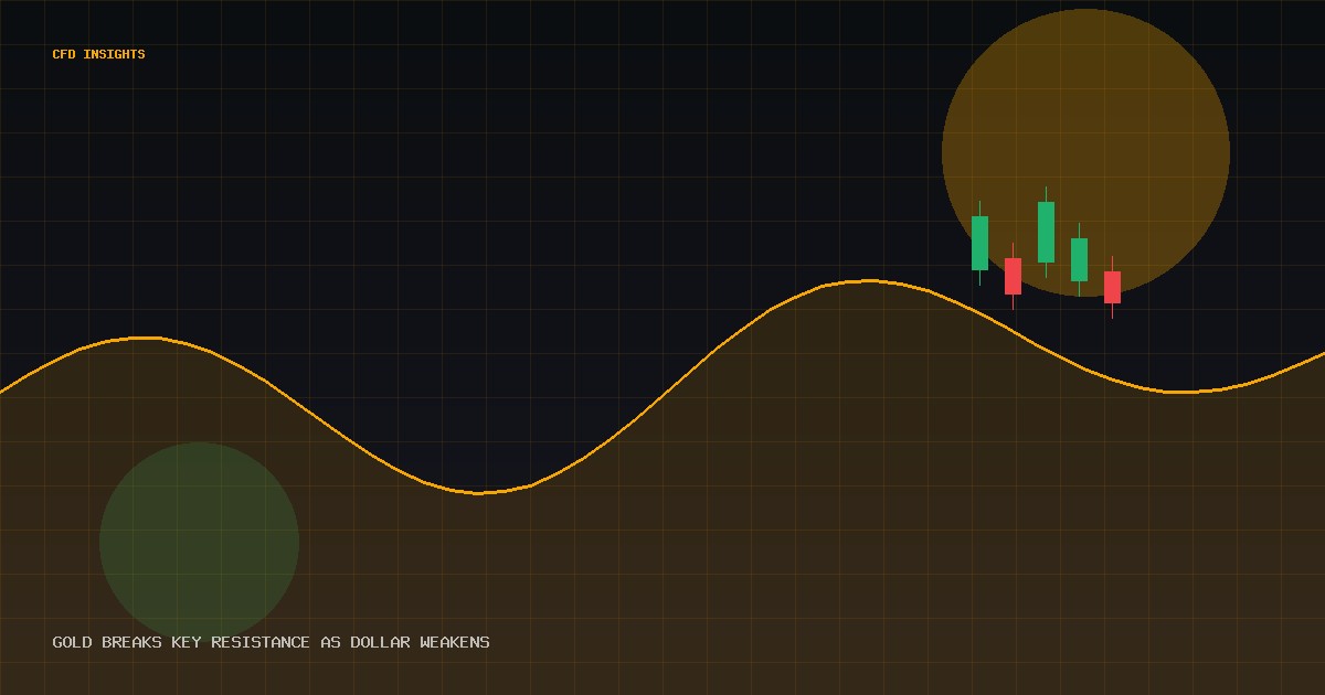 Gold Breaks Key Resistance as Dollar Weakens